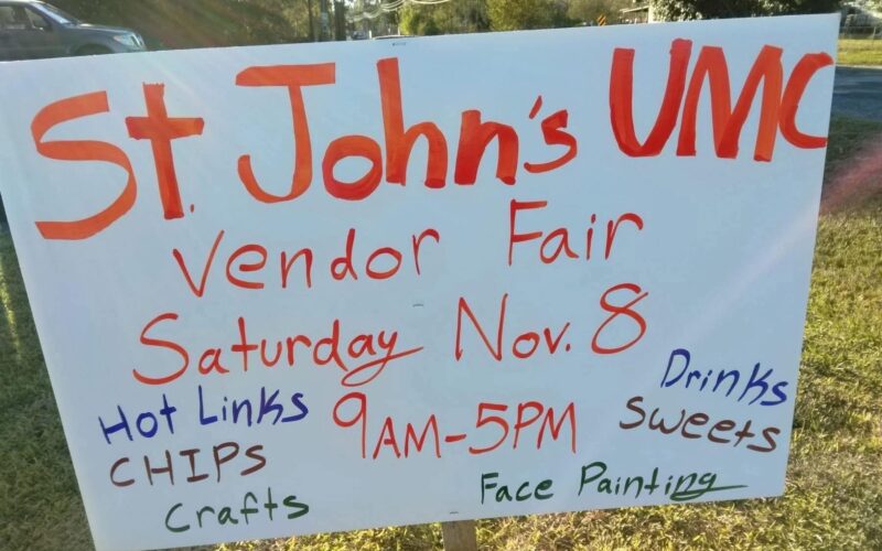 St John’s Vendor Fair