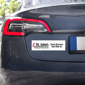 St. John's branded Car magnets