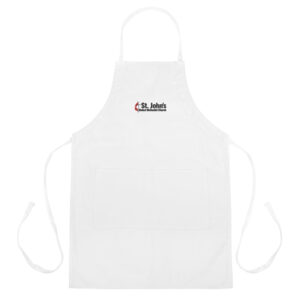 St. John's branded Embroidered Apron