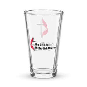 UMC branded Shaker pint glass