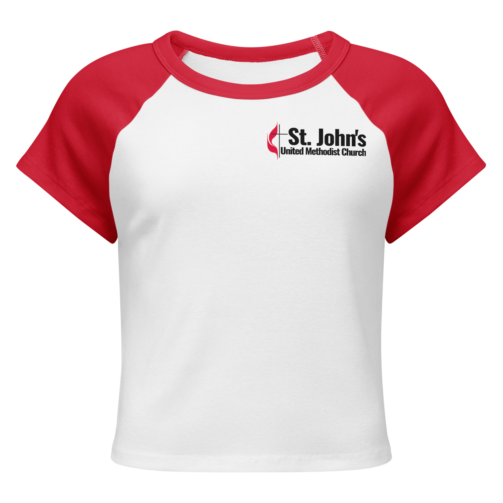 St. John's branded Women’s fitted tee - Image 3